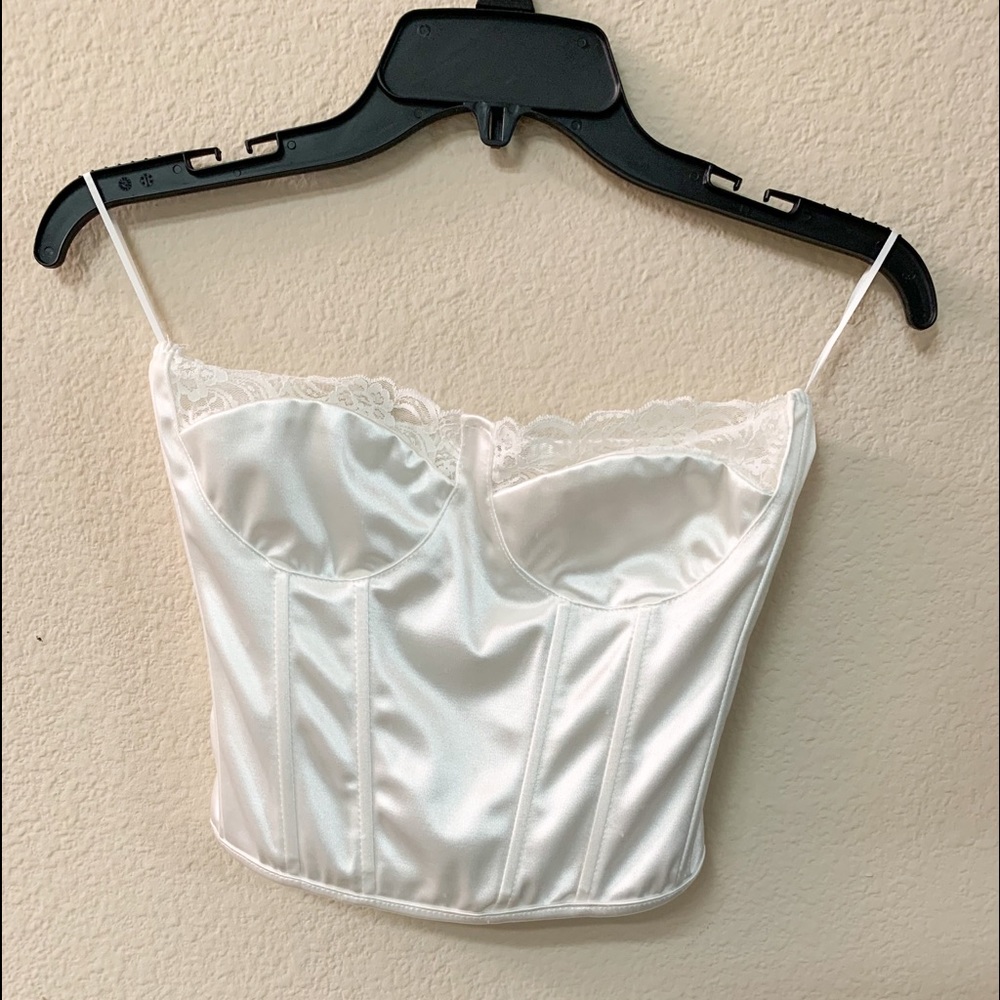 White Bustier Corset